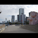 Hoteltürme am Strand von Nha Trang